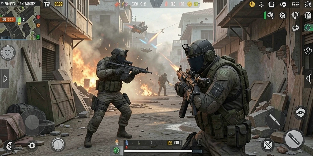 Gameplay intens dan grafis memukau di 9399.
