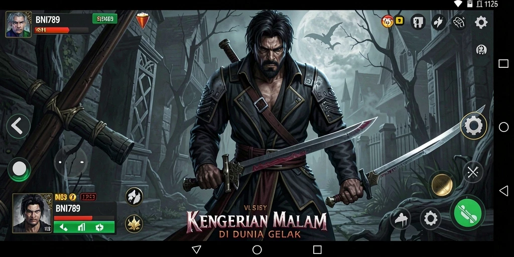 Gameplay menakutkan dan mencekam dalam BNI789.