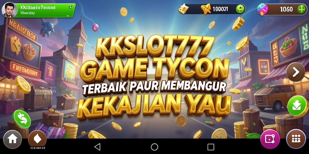 Screenshot KKSLOT777 menunjukkan gameplay Tycoon yang seru dan menantang.