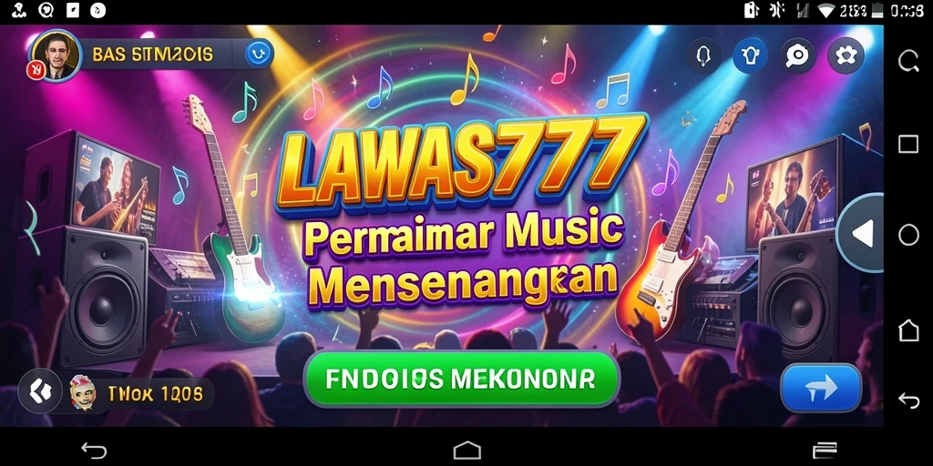 Tampilan gameplay LAWAS777 yang penuh warna dan interaktif.