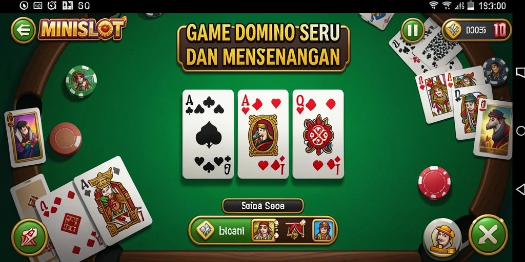 Screenshot gameplay MINISLOT dengan suasana seru dan kompetitif.