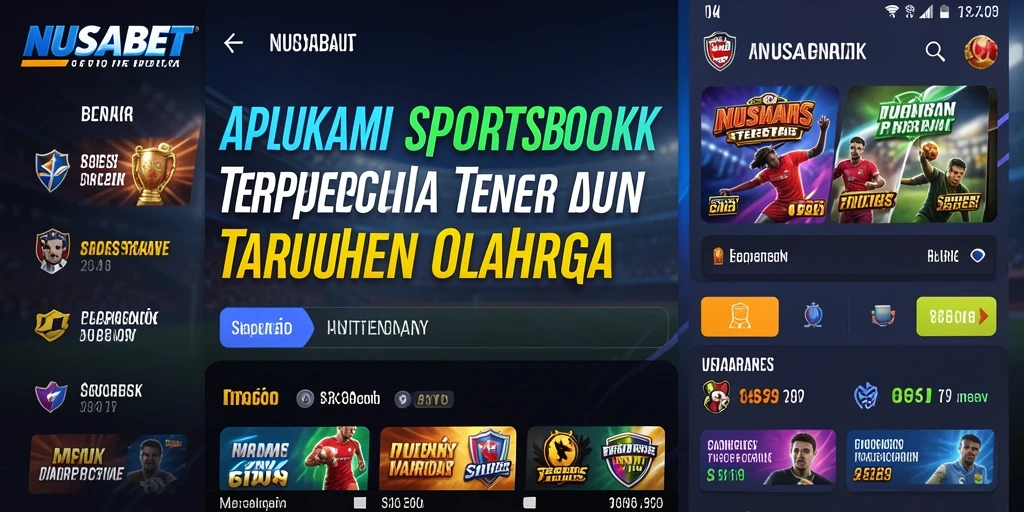 Tampilan gameplay taruhan olahraga NUSABET yang menarik dan interaktif.