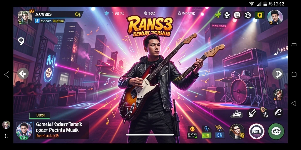 Tampilan screenshot dari gameplay RANS303 yang seru dan kompetitif.