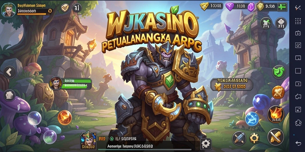 Tampilan gameplay seru WJKASINO di dunia ARPG.
